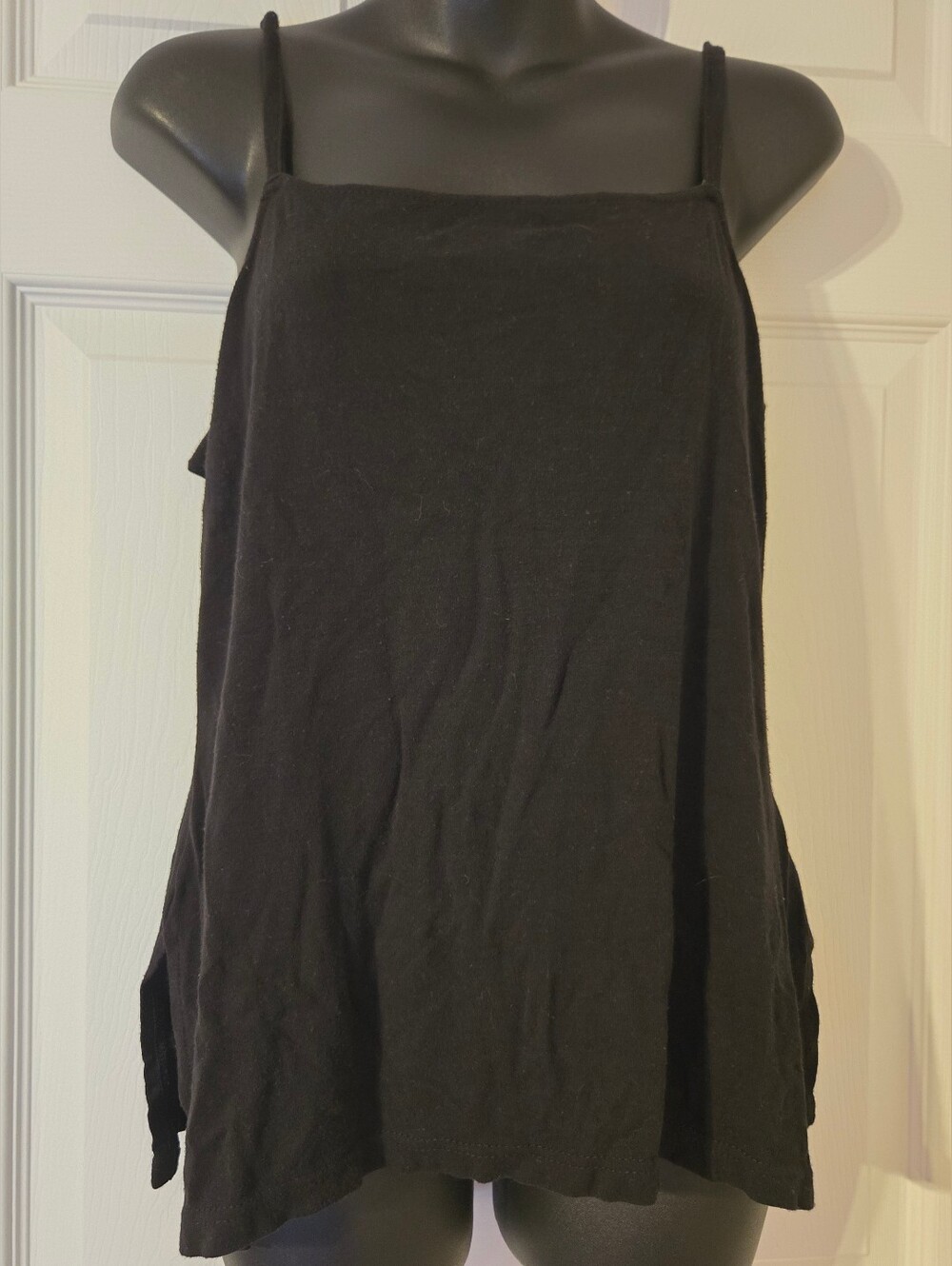 Express Tricot Black Rayon Tank M